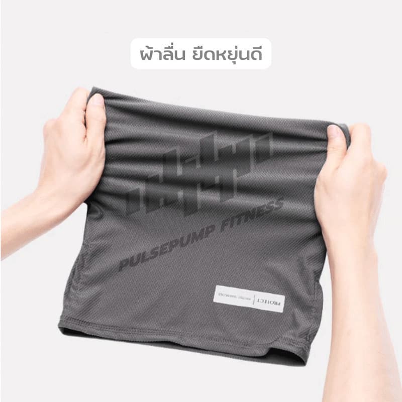 ผ้าบัฟอย่างดี อากาศถ่ายเทสะดวก ป้องกันแสงUV ผ้าบัฟกันแดด มีรูเกี่ยวหูกันหลุด ผ้าดี สำหรับชาวไบเกอร์ แมสเซนเจอ รูปที่ 9