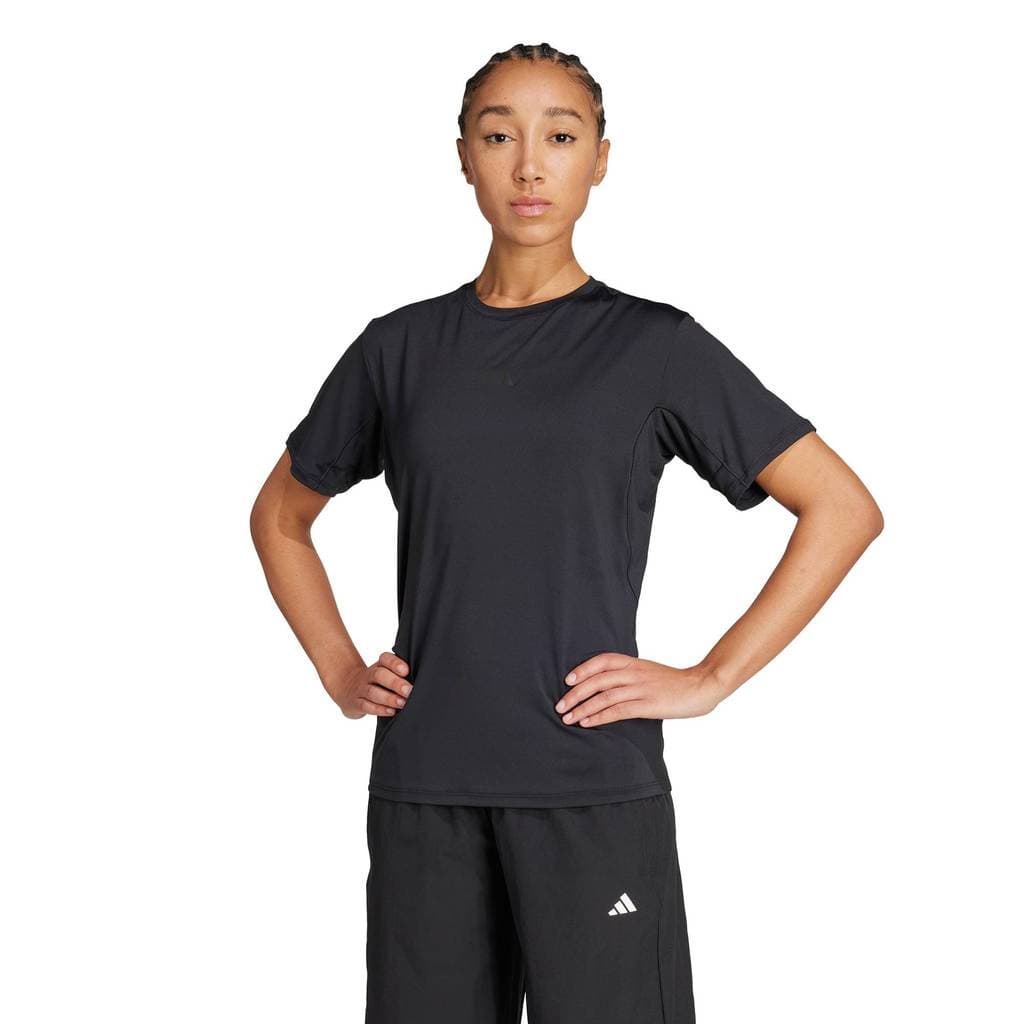 adidas Gym & Training เสื้อยืด Designed For Training Go To ผู้หญิง สีดำ KB5676 รูปที่ 4