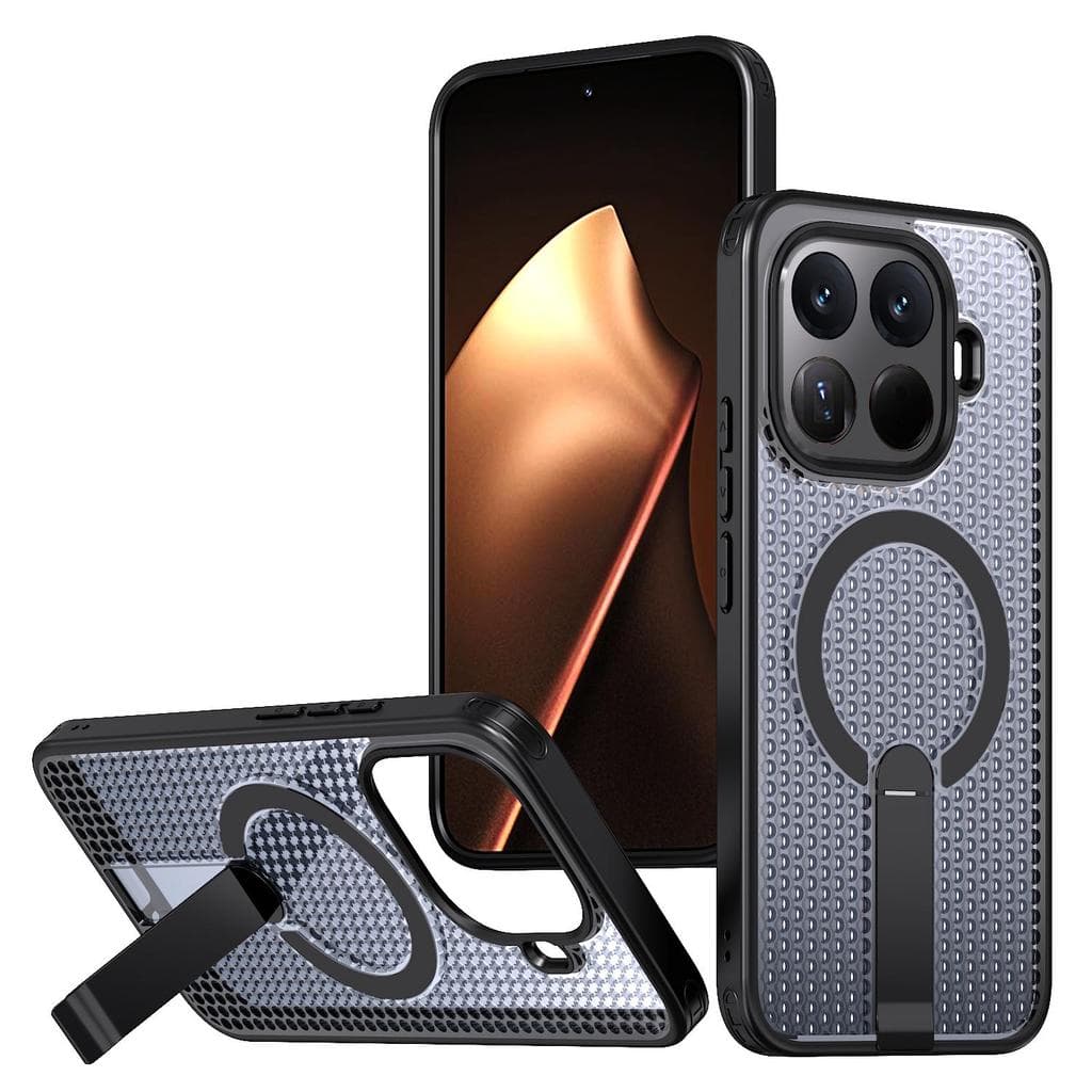 เคสโทรศัพท์แม่เหล็กกระจายความร้อนสําหรับ Xiaomi 15T PRO / 14T PRO, ฝาครอบกันกระแทกพร้อมที่วาง, ป้องกันโทรศัพท์มือถือ, เคสป้องกันสมาร์ทโฟน รูปที่ 1