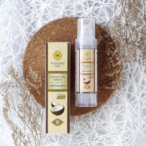 เซรั่มน้ำมันมะพร้าว พิณนารา : Pinnara Coconut Oil Serum /2ขวด รูปที่ 9