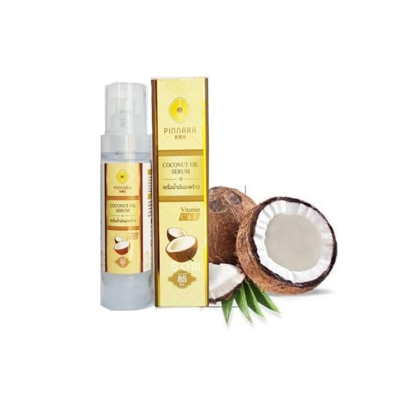 เซรั่มน้ำมันมะพร้าว พิณนารา : Pinnara Coconut Oil Serum /2ขวด รูปที่ 8