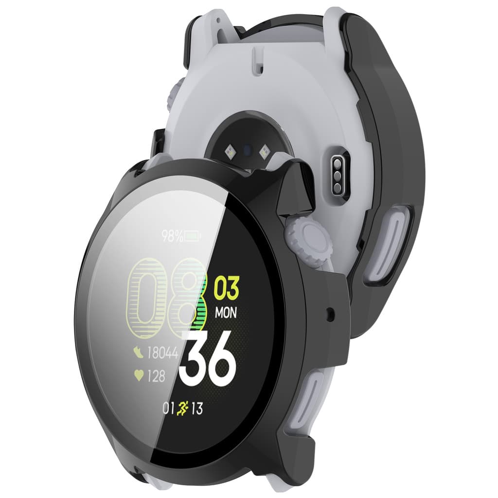 เคสป้องกันสําหรับ for COROS PACE 4 Watch Shell PC Screen Protector กระจกนิรภัยเต็มรูปแบบกรอบขอบ รูปที่ 6