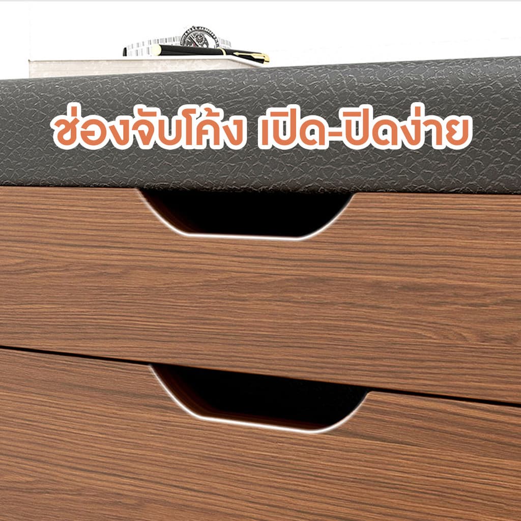 ส่งจากไทย ตู้ไม้เก็บรองเท้า ชั้นวางรองเท้า ชั้นวางรองเท้ามีฝาปิด เป็นที่นั่งได้ ขนาด 24x80x51 cm รูปที่ 3