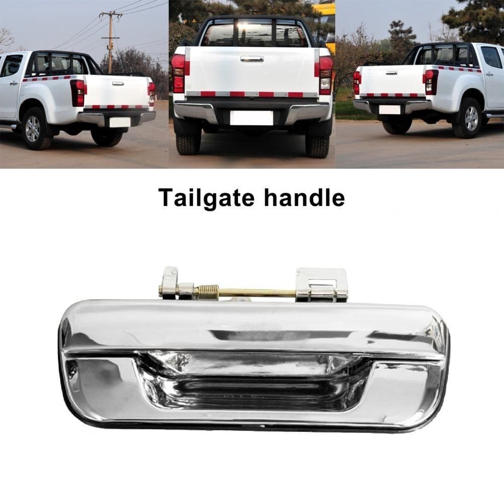 มือเปิดฝาท้าย ISUZU D-MAX ปี 2002-2012 CHEVROLET ปี 2004-2011 ชุบโครเมี่ยม มือเปิดฝาท้าย dmax รูปที่ 2