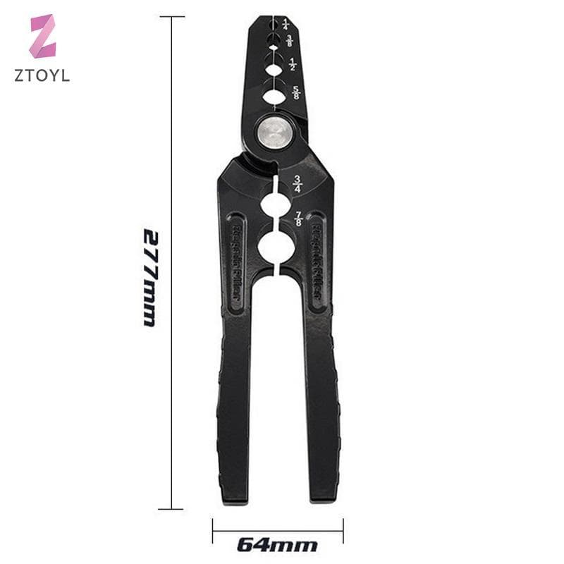 CT-301 คู่มือท่อทองแดง Rounder ท่อแบน Repairer คีมเครื่องมือทําความเย็นคีมพับซ่อมท่อรอบคีมเครื่องมือ รูปที่ 5