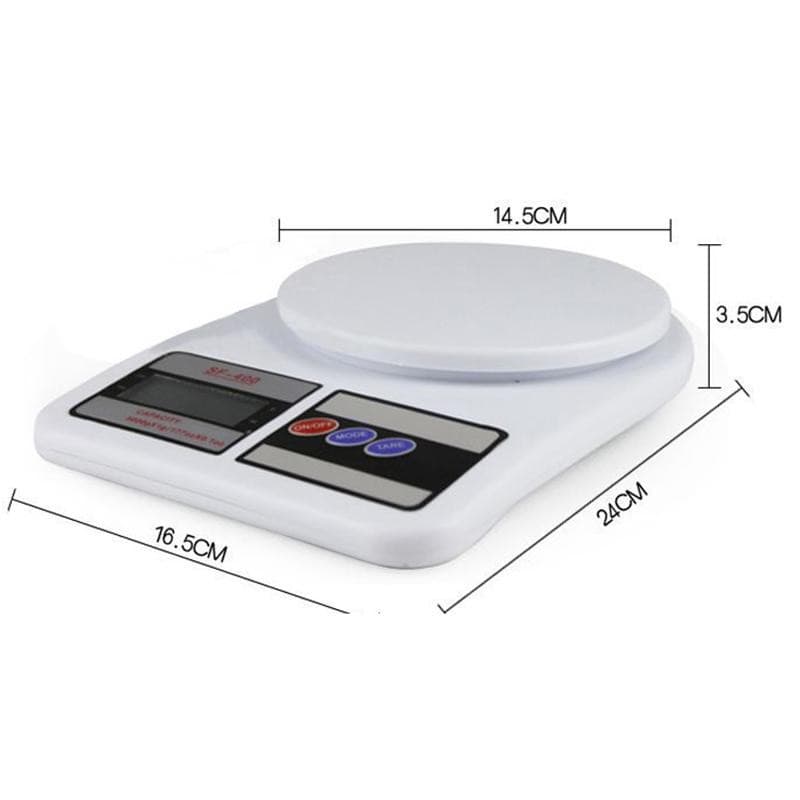 YTL ตาชั่งดิจิตอล เครื่องชั่งน้ำหนักอาหาร 10KG รุ่น SF-400 Digital Kitchen Scale ตราชั่งกิโลดิจิตอล รูปที่ 3
