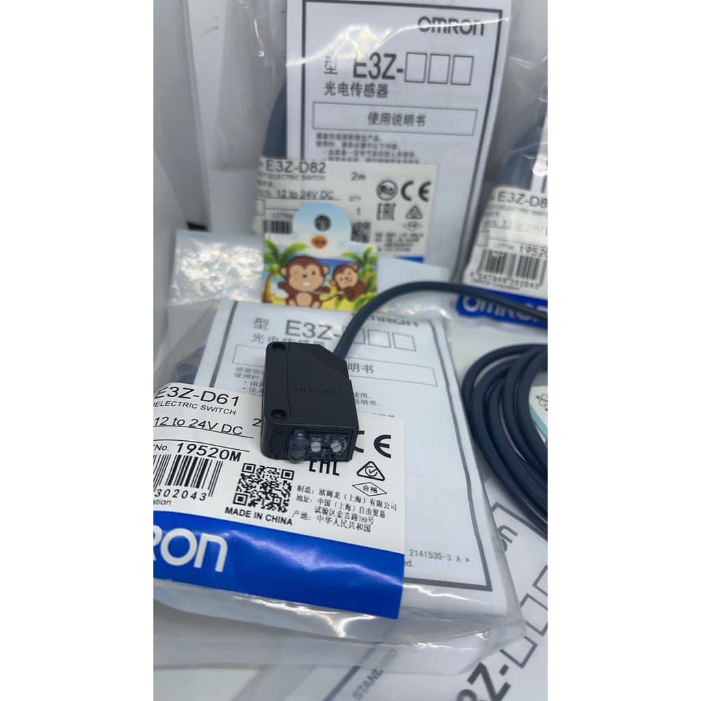 แท้ Photoelectric Sensor E3Z-D61,E3Z-D62 E3Z-D81,E3Z-D82 ของแท้ ที่ไทย มือ1 รูปที่ 4