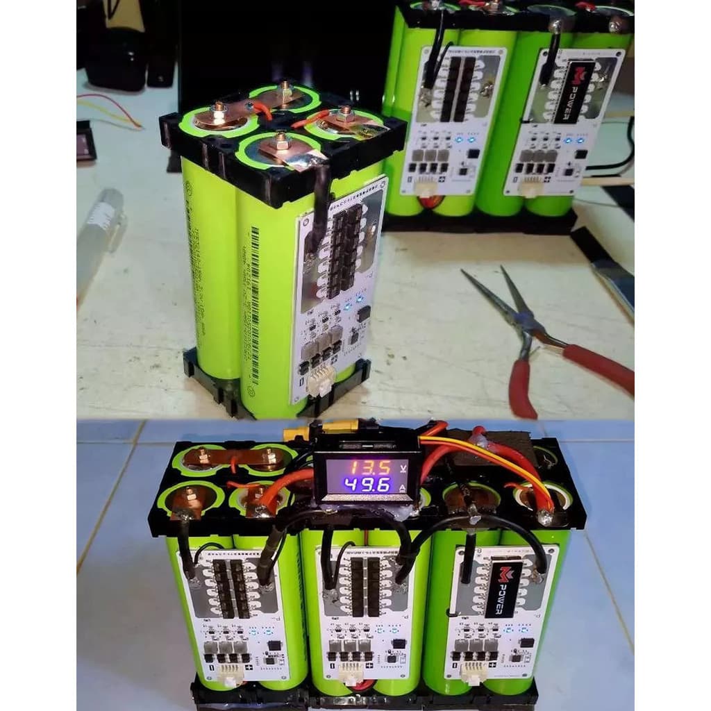 BMS พร้อมบาลานซ์อัตโนมัติ สำหรับแบต LIFEPO4 32650 รองรับ 4S กระแสสูงสุด 50A ป้องกันไฟเกิน ชาร์จเกิน รูปที่ 8