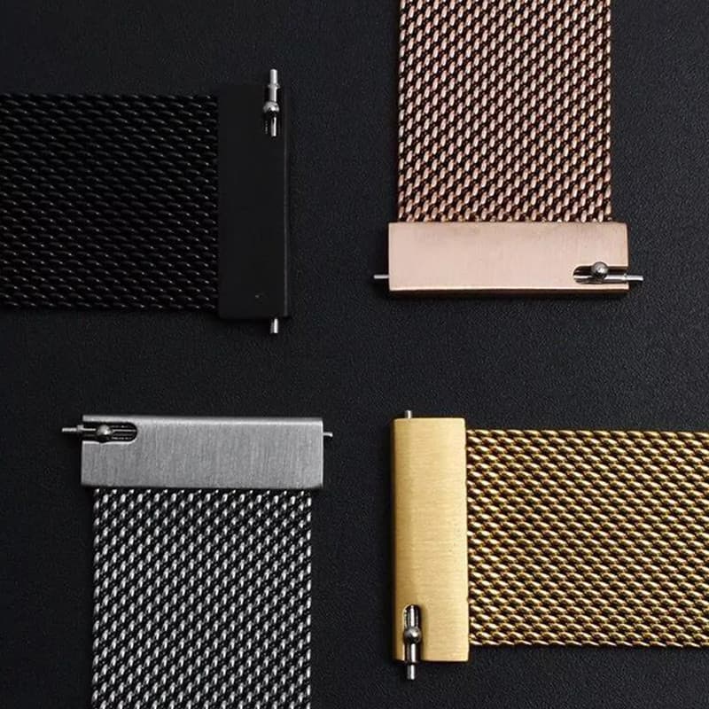 20mm 22mm สายรัดแม่เหล็ก Milanese Loop for Amazfit Bip 6 5 สายรัดโลหะ for Redmi Watch 5 Active 5 Lite /Huawei /Garmin รูปที่ 6