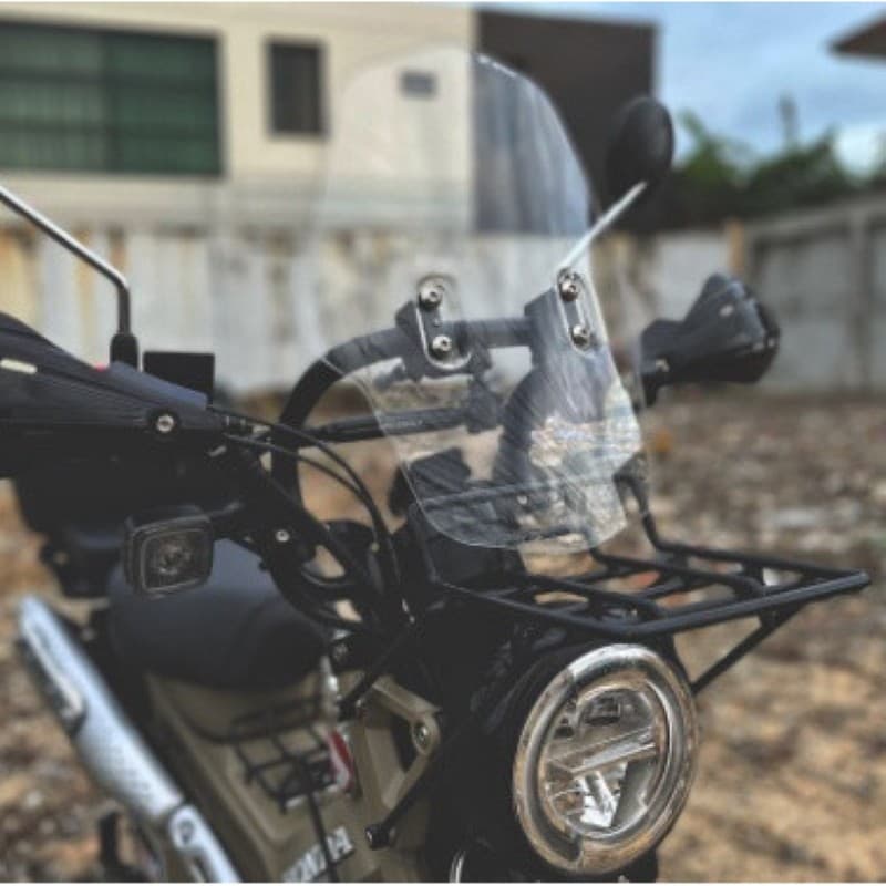 ชิวหน้า ชุดต่อชิวหน้า ชิวหน้า บังลมอุปกรณ์ครบชุดพร้อมขาจับ CRF250/300 CT125 KLX WR155 Monkey125 รูปที่ 4