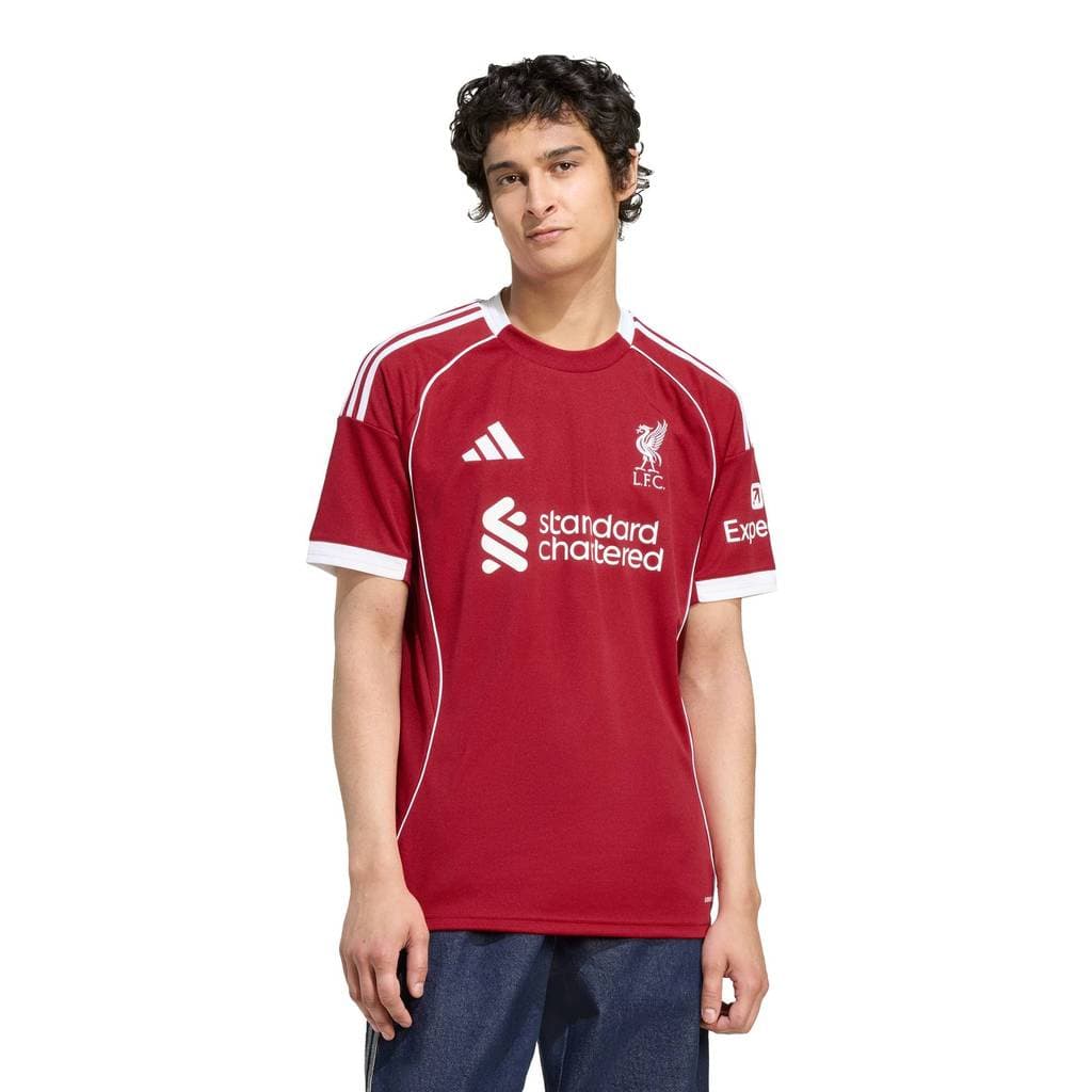 adidas Football Liverpool FC 25/26 Home Jersey Men Red JV6423 รูปที่ 4