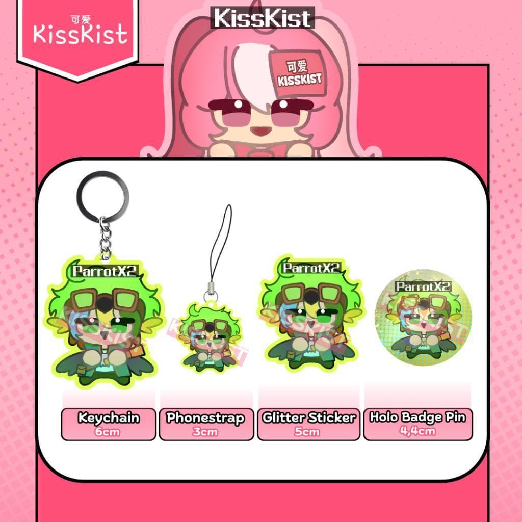 Ready Stock MCYT Fanmerch by KissKist | พวงกุญแจ สายโทรศัพท์ สติ๊กเกอร์ หมุด ชีวิตจักรวาลที่ไม่เสถียร รูปที่ 6