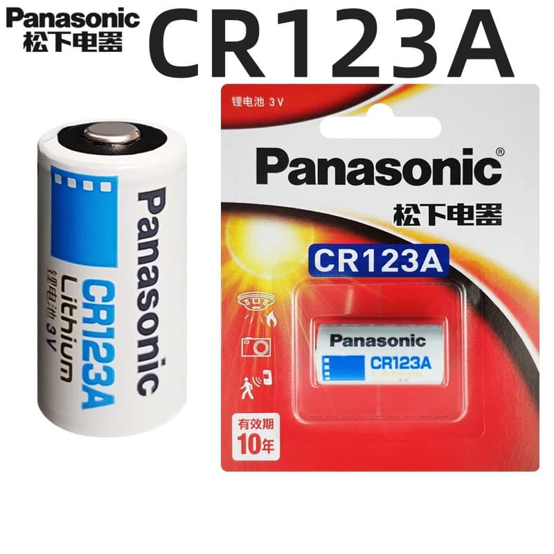 Panasonic CR123A Lithium 3V. 123A , CR123 รูปที่ 4