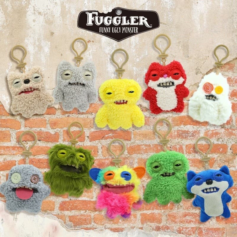 CODFUGGLER พวงกุญแจ พวงกุญแจสัตว์ประหลาด น่ารัก ของเล่นตุ๊กตา รูปที่ 3