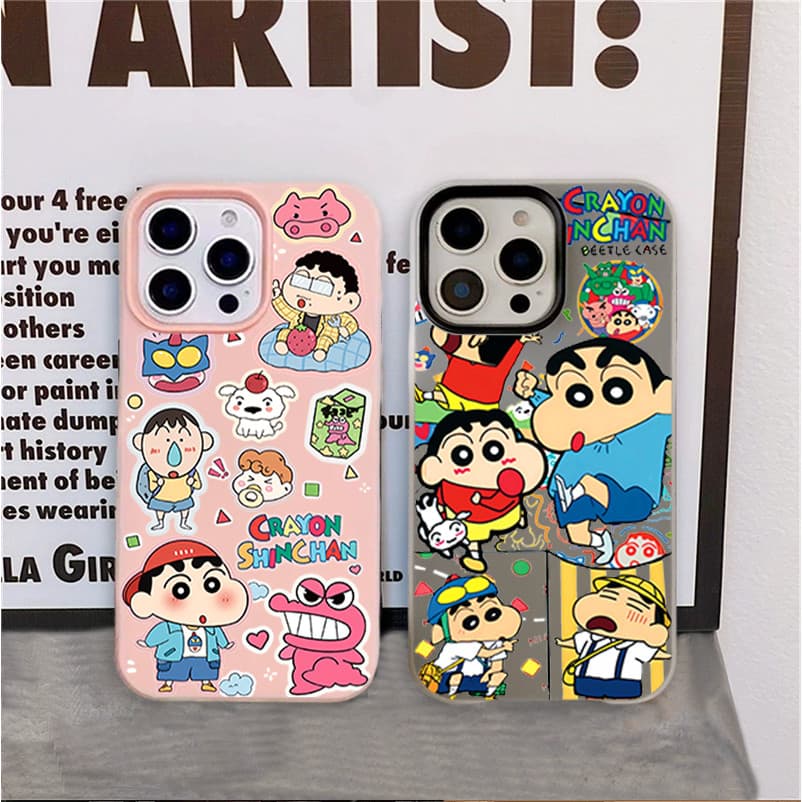 เคสโทรศัพท์ลายเครยอนชินจังRealme C71 C75 Note 70 60 C65 C67 C63 C61 C53 C55 C51 C35 Realme10 C33 C31 C30S C15 C12 C25 C21Y C25 C3 Lite 8i RAIN 6i รูปที่ 5