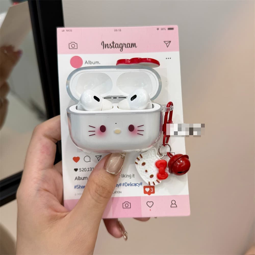 Ins สําหรับ Baseus MC1 pro / BD1 BC1 M3S / BP1 PRO / M2Spro กรณีการ์ตูนหูฟังซิลิโคน TPU Cover พร้อม keychian ฝาครอบ รูปที่ 7