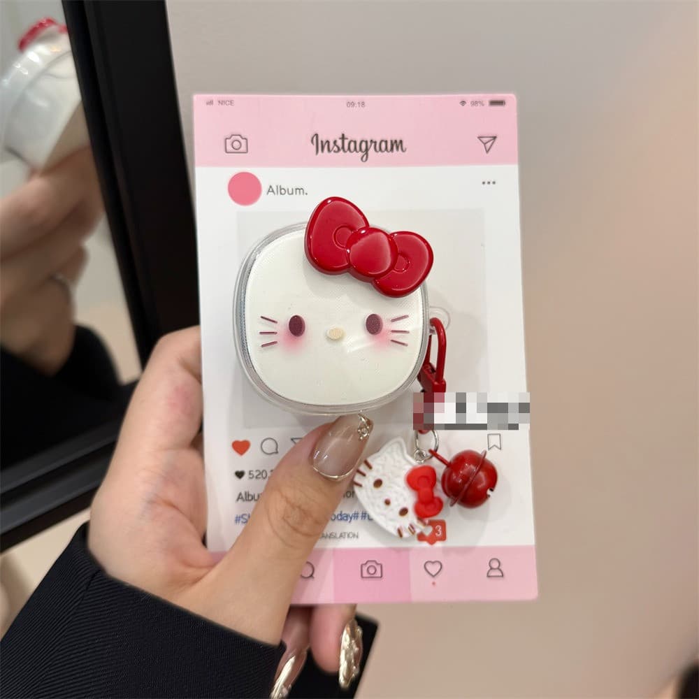 Ins สําหรับ Baseus MC1 pro / BD1 BC1 M3S / BP1 PRO / M2Spro กรณีการ์ตูนหูฟังซิลิโคน TPU Cover พร้อม keychian ฝาครอบ รูปที่ 2