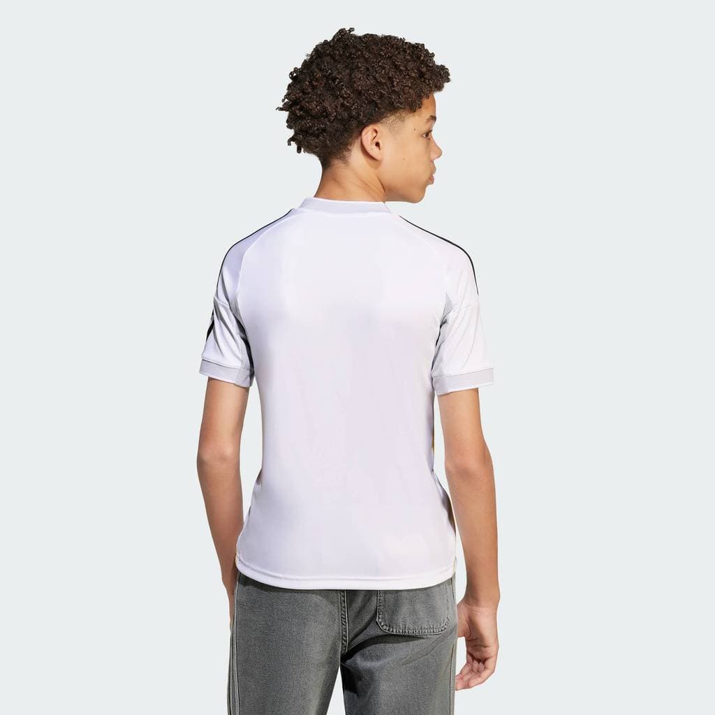 adidas ฟุตบอล เสื้อฟุตบอลชุดเหย้า Real Madrid 25/26 เด็ก สีขาว JN8887 รูปที่ 3
