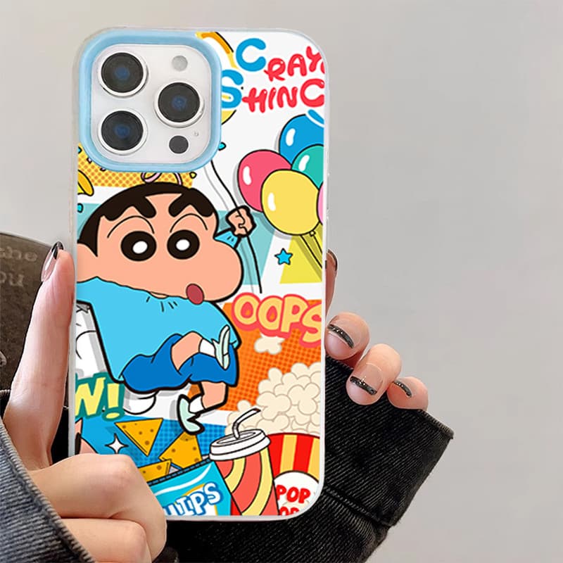 เคสโทรศัพท์ลายเครยอนชินจังRealme C71 C75 Note 70 60 C65 C67 C63 C61 C53 C55 C51 C35 Realme10 C33 C31 C30S C15 C12 C25 C21Y C25 C3 Lite 8i RAIN 6i รูปที่ 9