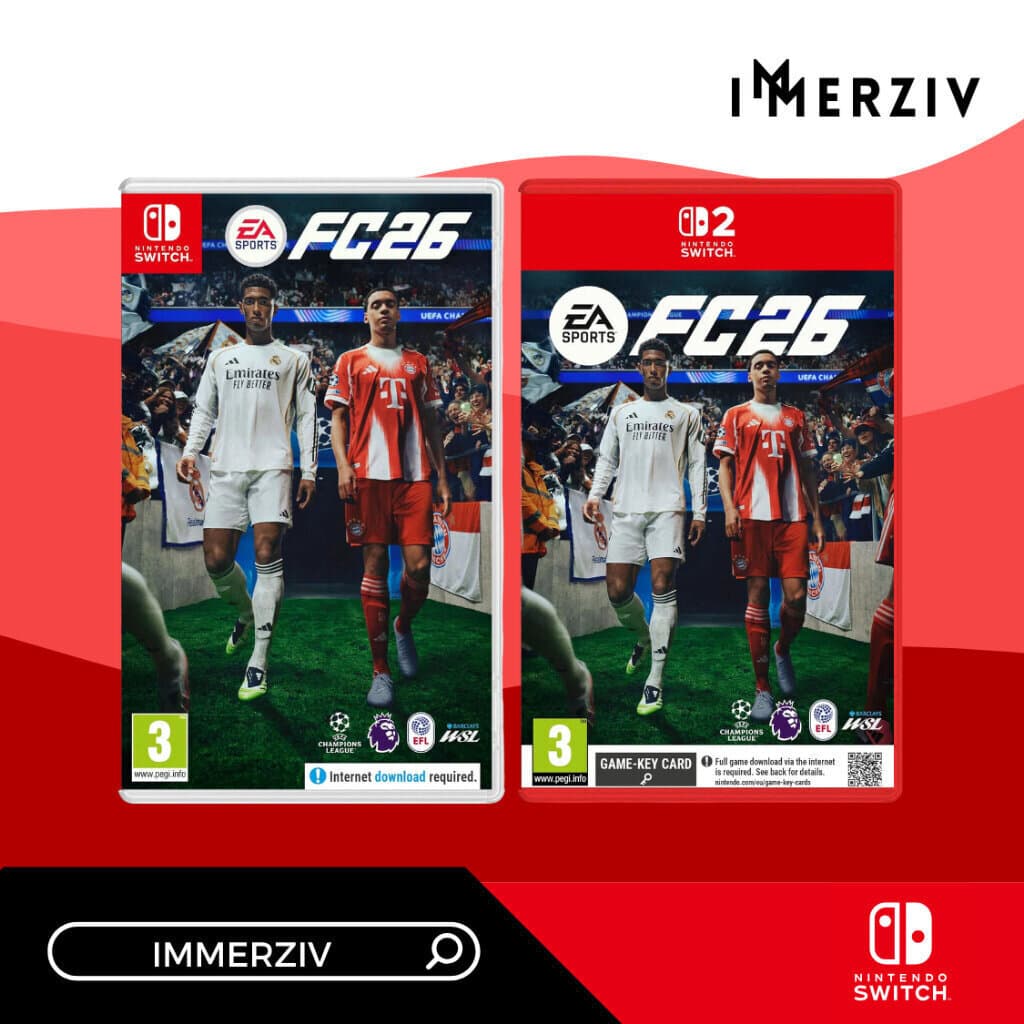 (PRE-ORDER 10 JULY 2026) SWITCH EA SPORTS FC 26 (R2/EU) (GAME) (ENG) (BY IMMERZIV)