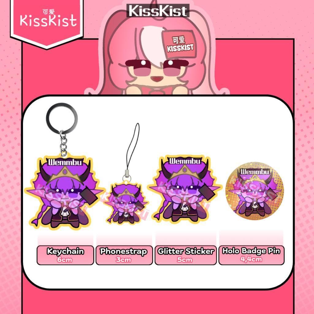 Ready Stock MCYT Fanmerch by KissKist | พวงกุญแจ สายโทรศัพท์ สติ๊กเกอร์ หมุด ชีวิตจักรวาลที่ไม่เสถียร รูปที่ 9