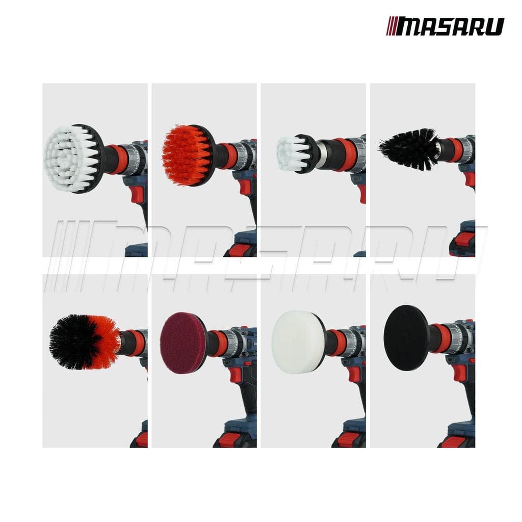 ใหม่ล่าสุด MASARU แปรงขัดเปลี่ยนหัวได้ 11 ชิ้น SADP-120 โฟม กระดาษทราย ขนแปรง รูปที่ 3