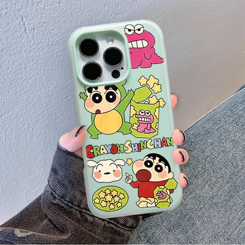 เคสโทรศัพท์ลายเครยอนชินจังRealme C71 C75 Note 70 60 C65 C67 C63 C61 C53 C55 C51 C35 Realme10 C33 C31 C30S C15 C12 C25 C21Y C25 C3 Lite 8i RAIN 6i รูปที่ 8