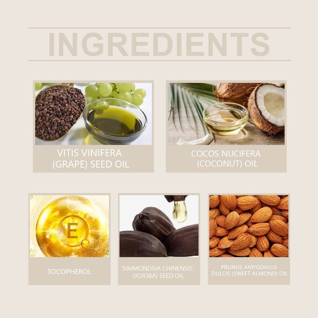 EELHOE Coconut Hair Oil 100ml เซรั่มน้ำมันมะพร้าว พิณนารา น้ำมันผมมะพร้าว บำรุงผม เซรั่มบำรุงเส้นผม เซรั่มบำรุงผมแห้ง รูปที่ 4