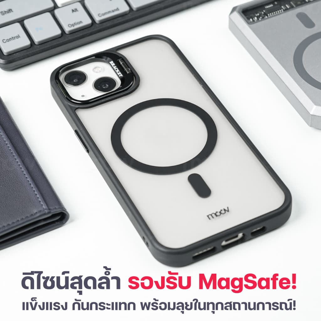 Moov CS09 Case เคสแม่เหล็ก Case for iPhone 17 Pro Max Air 16 Pro 15 Plus 14 13 12 11 เคสมือถือ รูปที่ 4