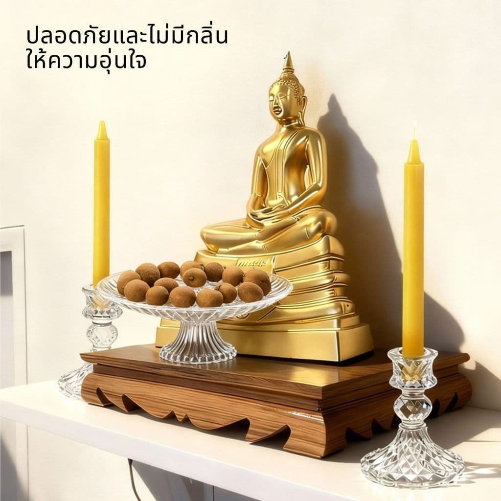พานใส พานแก้ว พานแก้วคริสตัล พาน พานพระ พานโตก พานแก้วใส 20,25,30,35 ซม.สำหรับวางพระ พวงมาลัย รูปที่ 6