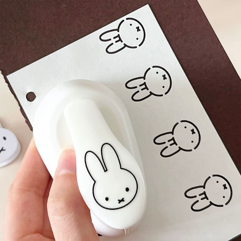 Humble กระต่ายรูปแบบ Hole Puncher Ergonomic Grip กระดาษหัตถกรรมลายนูนเครื่องมือสําหรับการ์ดทํา Scrapbooking Art Craft Proj รูปที่ 7
