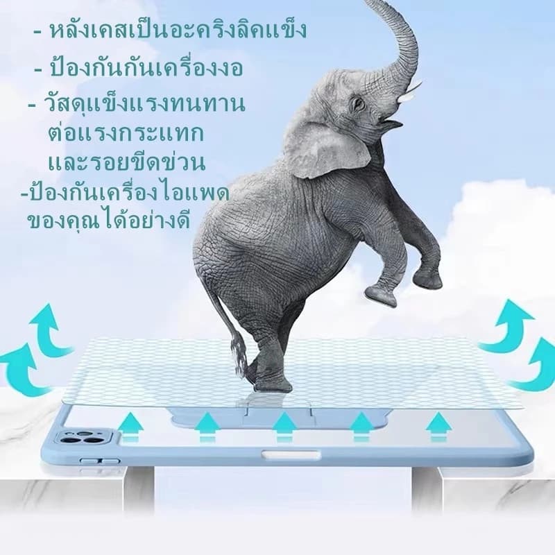 360°หมุนตั้ง เคสฝาพับ Samsung Galaxy Tab A8 A7 lite S6 lite s9 fe A9plus s8 +/s7fe s10lite Right pen Case Samsung kuromi รูปที่ 4