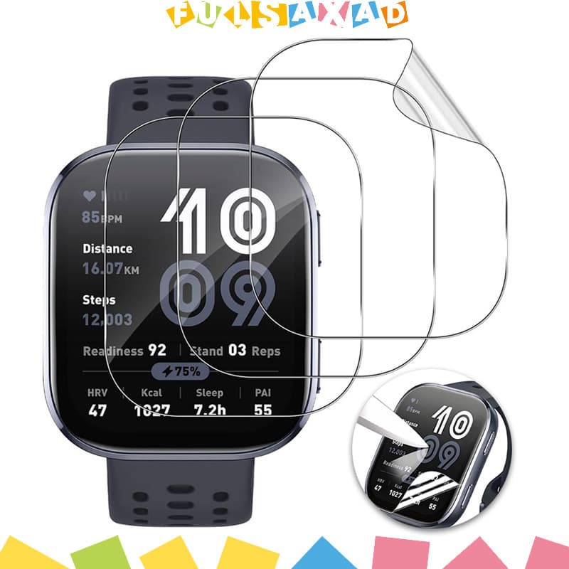 ฟิล์มกระจกนิรภัย / Anti Gores สำหรับ for Amazfit Bip 6 อุปกรณ์ป้องกันหน้าจอสำหรับ for Amazfit Bip 6 รูปที่ 1