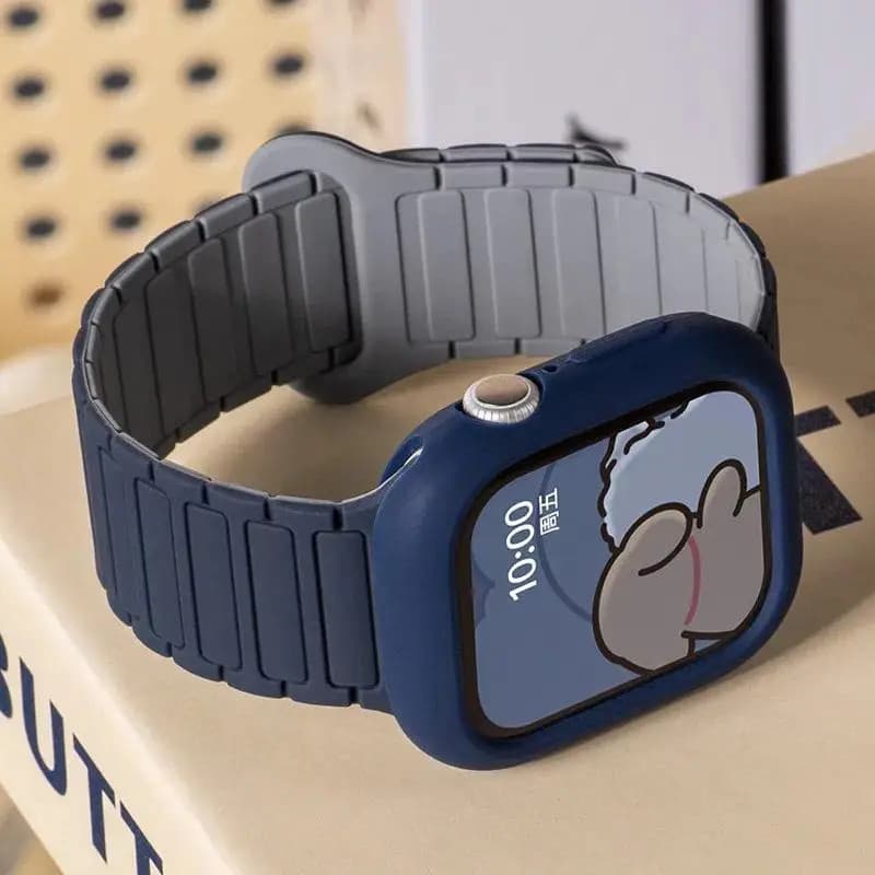 สายรัดแม่เหล็กซิลิโคน + CaseFor Huawei Fit 5 pro 4 pro 4 3 สายรัดข้อมือซิลิโคนสําหรับ Huawei Fit 4 3 สายนาฬิกา รูปที่ 2