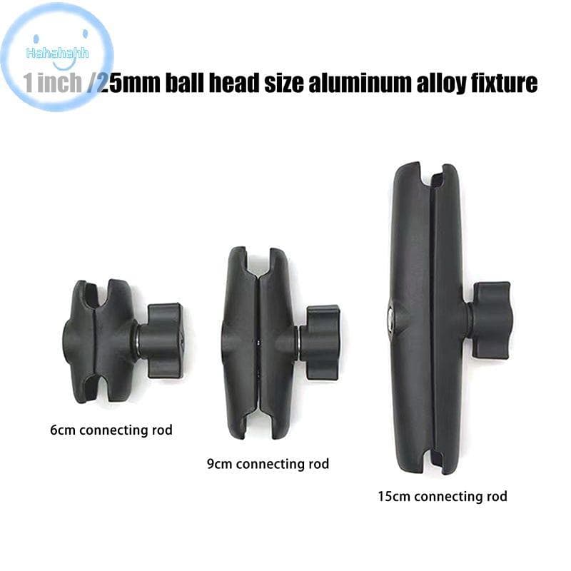 Haha อลูมิเนียมซ็อกเก็ตคู่สําหรับ 25 มม./1 นิ้วผู้ถือ Mount Clamp สําหรับรถจักรยานยนต์กล้อง Extension Arm TH รูปที่ 7