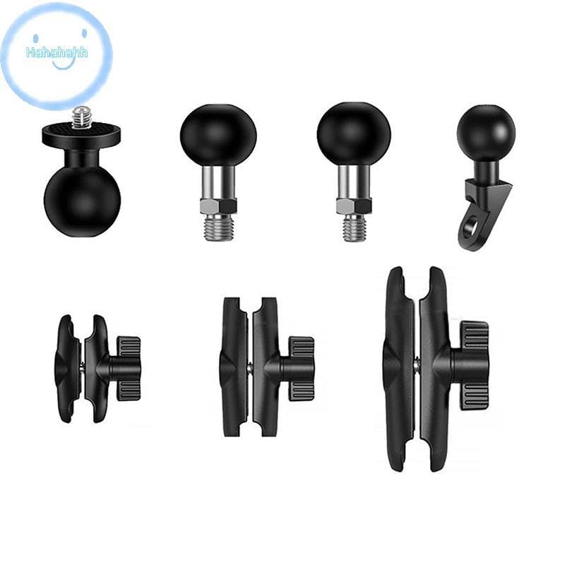 Haha อลูมิเนียมซ็อกเก็ตคู่สําหรับ 25 มม./1 นิ้วผู้ถือ Mount Clamp สําหรับรถจักรยานยนต์กล้อง Extension Arm TH รูปที่ 6