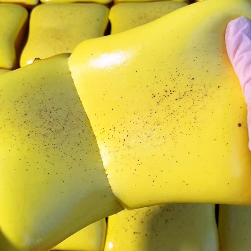 Big Toast Squishy ขนมปังที่เพิ่มขึ้นช้า Squishy ช้า Rebound ของเล่นบีบ Anti Stress Release Hand Relax ของเล่น รูปที่ 3