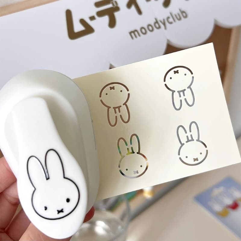 Humble กระต่ายรูปแบบ Hole Puncher Ergonomic Grip กระดาษหัตถกรรมลายนูนเครื่องมือสําหรับการ์ดทํา Scrapbooking Art Craft Proj รูปที่ 6