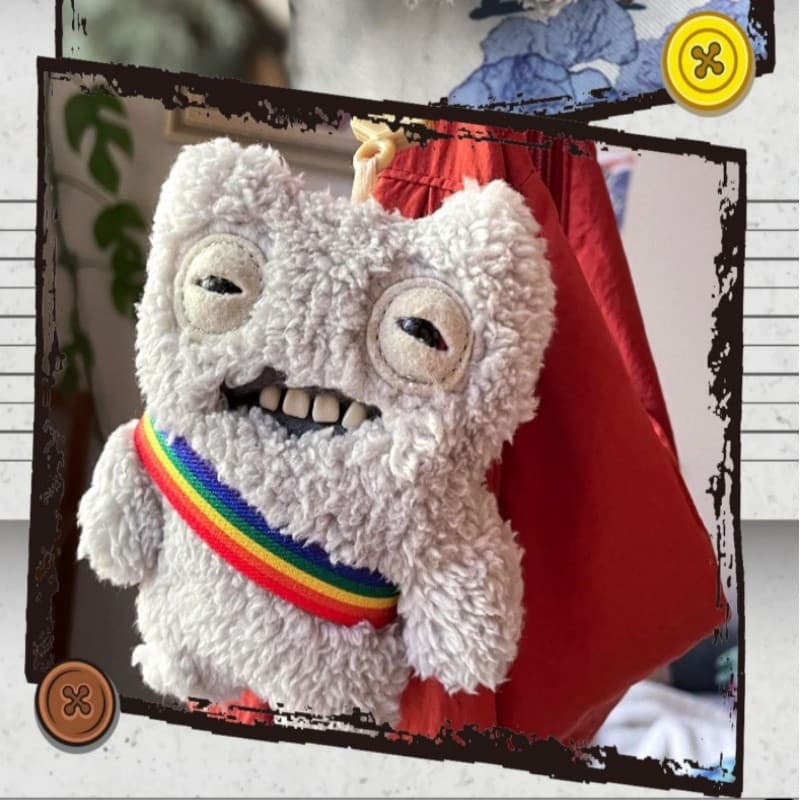 CODFUGGLER พวงกุญแจ พวงกุญแจสัตว์ประหลาด น่ารัก ของเล่นตุ๊กตา รูปที่ 7