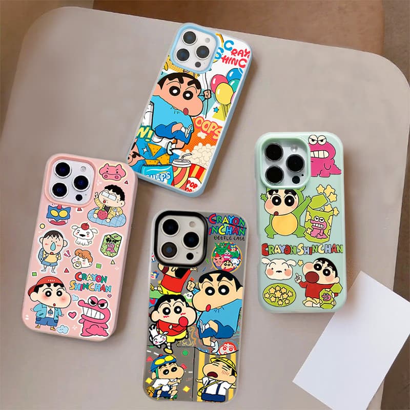 เคสโทรศัพท์ลายเครยอนชินจังRealme C71 C75 Note 70 60 C65 C67 C63 C61 C53 C55 C51 C35 Realme10 C33 C31 C30S C15 C12 C25 C21Y C25 C3 Lite 8i RAIN 6i รูปที่ 2