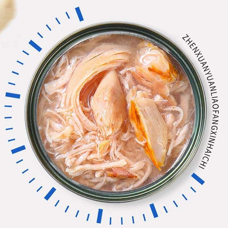YTL5 กระป๋องแมวกระป๋อง85g อาหารแมว ซุบแมว อินทรีย์ เกรวี่แมว อาหารแมวกระป๋องเปลือย รูปที่ 8