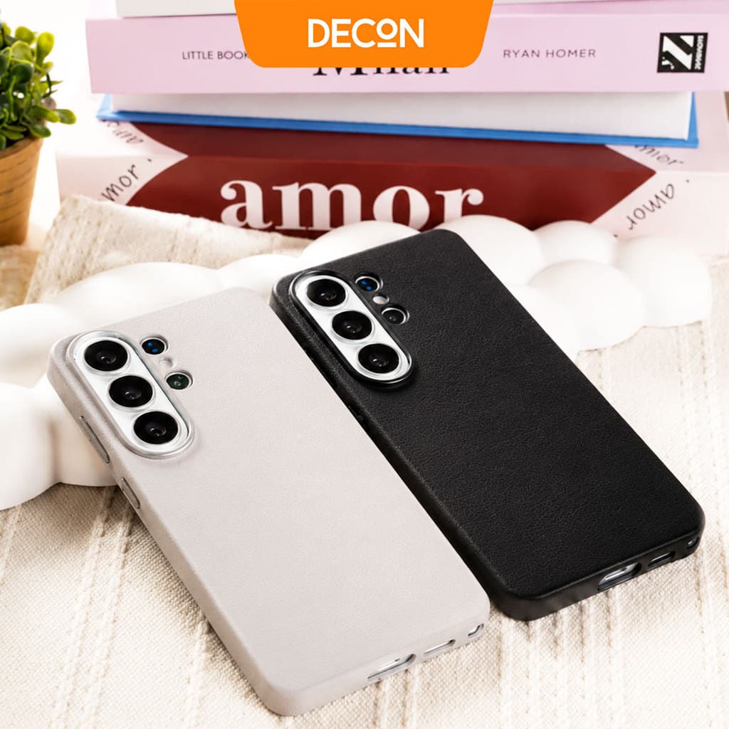 DECON DCPU-EX เคสลายหนัง PU รองรับชาร์จแม่เหล็ก สำหรับ S26U / S25U / Fold7 / Flip7 รูปที่ 6