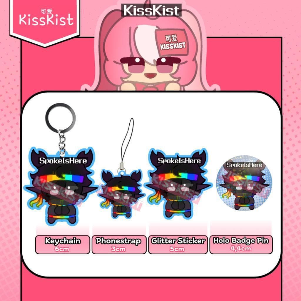 Ready Stock MCYT Fanmerch by KissKist | พวงกุญแจ สายโทรศัพท์ สติ๊กเกอร์ หมุด ชีวิตจักรวาลที่ไม่เสถียร รูปที่ 7
