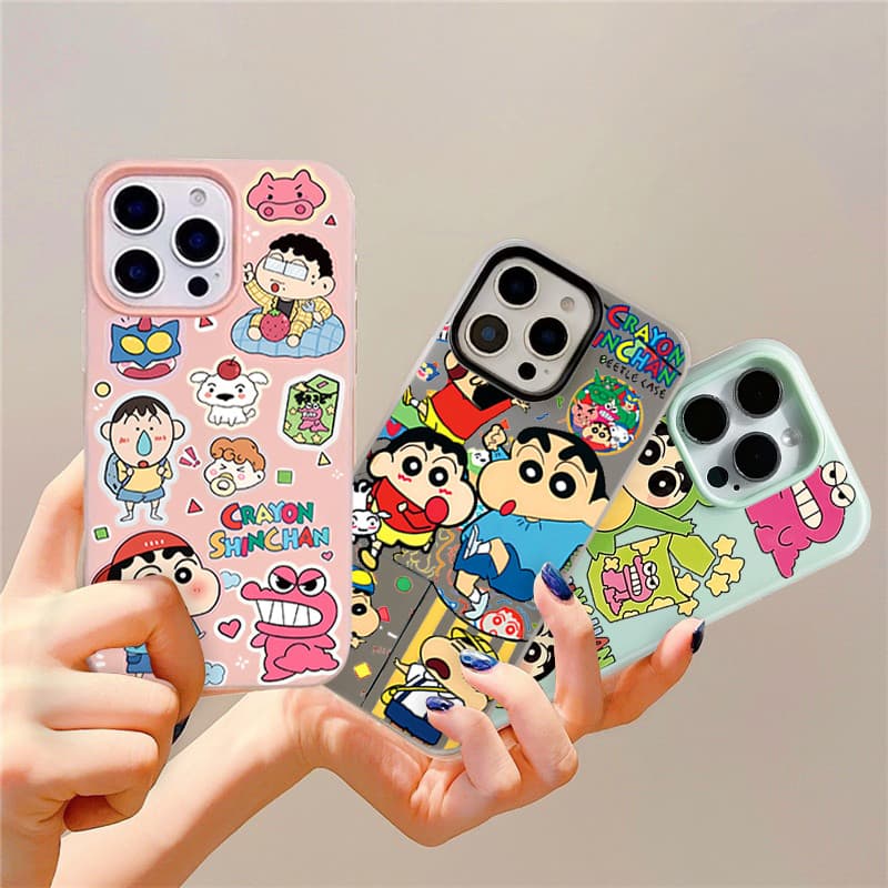 เคสโทรศัพท์ลายเครยอนชินจังRealme C71 C75 Note 70 60 C65 C67 C63 C61 C53 C55 C51 C35 Realme10 C33 C31 C30S C15 C12 C25 C21Y C25 C3 Lite 8i RAIN 6i รูปที่ 3