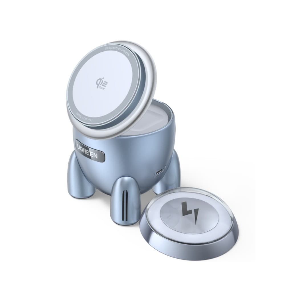 UGREEN Magnetic Wireless Charger 2-in-1 ที่ชาร์จแม่เหล็กไร้สาย 25W มาตรฐาน Qi2.2 MagFlow รุ่น 65300 รูปที่ 9