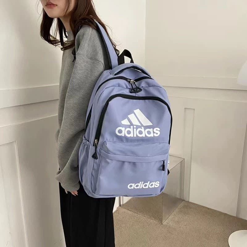 Adidasสไตล์ใหม่กระเป๋าเป้สะพายหลังกระเป๋าเป้สะพายหลังลำลองสำหรับบุรุษและสตรี P339 -2 รูปที่ 5