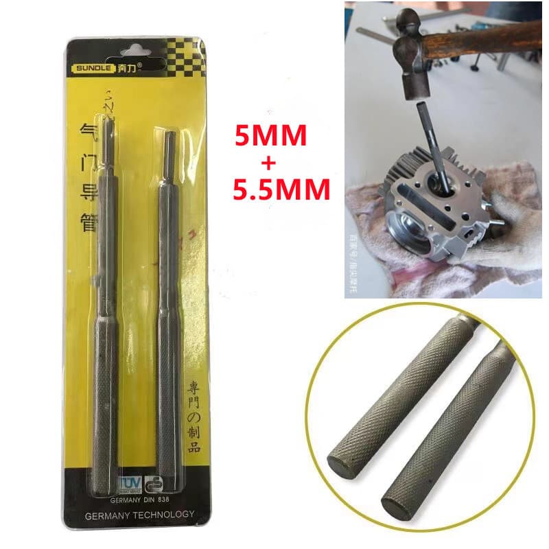 ชุดตีหลอดวาล์วรถมอเตอร์ไซค์ ตัวตีหลอดวาล์ว เข้า-ออก 1 คู่ KN-CM163 รูปที่ 2