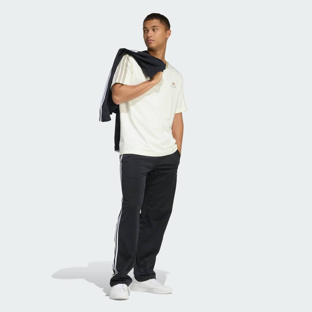 adidas ไลฟ์สไตล์ เสื้อยืดพิมพ์ลาย LUX COFFEE CAFE CUP ผู้ชาย สีขาว JZ5072 รูปที่ 3