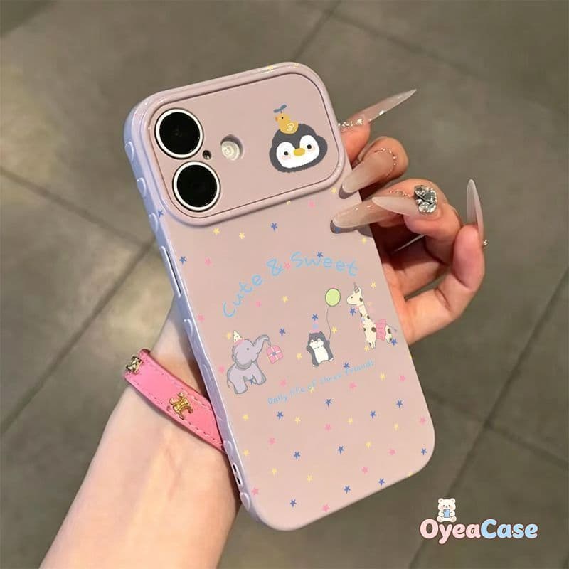 ฤดูใบไม้ผลิสัตว์ Paradise Side Hearts สําหรับ Vivo X300 X300S X200 FE Pro Mini X200S X200T X100 X100S X90 X90S Pastel Candy สี Soft 3D Hearts ปลอกหญิง รูปที่ 6