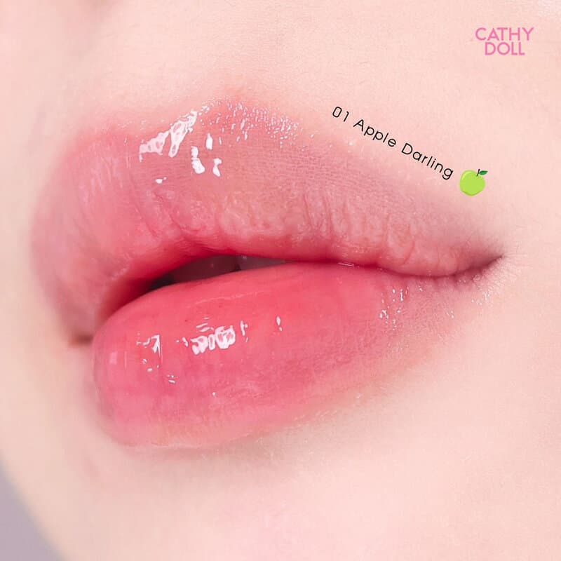 Cathy Doll Vit C Plumping Lip Oil 2.4g เคที่ ดอลล์ ลิปออยล์บำรุงริมฝีปาก รูปที่ 5